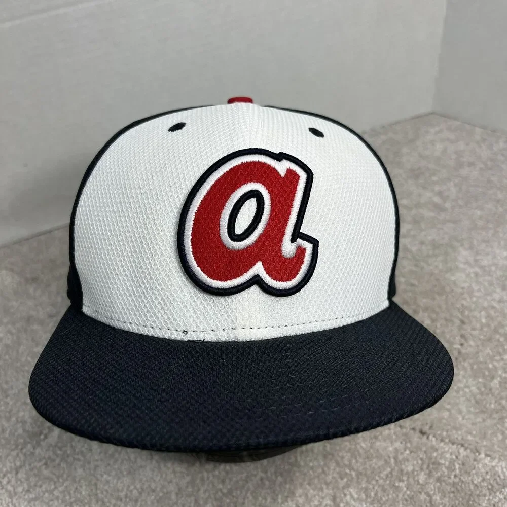 Atlanta Braves New Era 59Fifty 2024 Batting Practice Mens Hat Size‎ 7 1/2